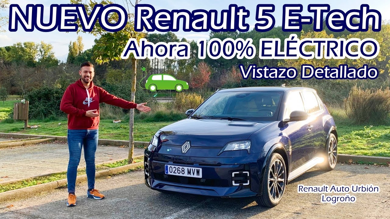 🔥 ¡ VUELVE EL RENAULT 5 !  🔋 Ahora 100% Eléctrico ⚡️ Vistazo Detallado
