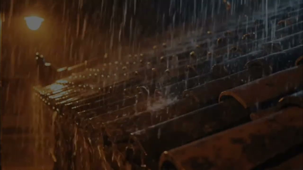 Beat Insomnia with Strong Storms, Heavy Rain, Thunderstorms & Strong Winds on a Stormy Night