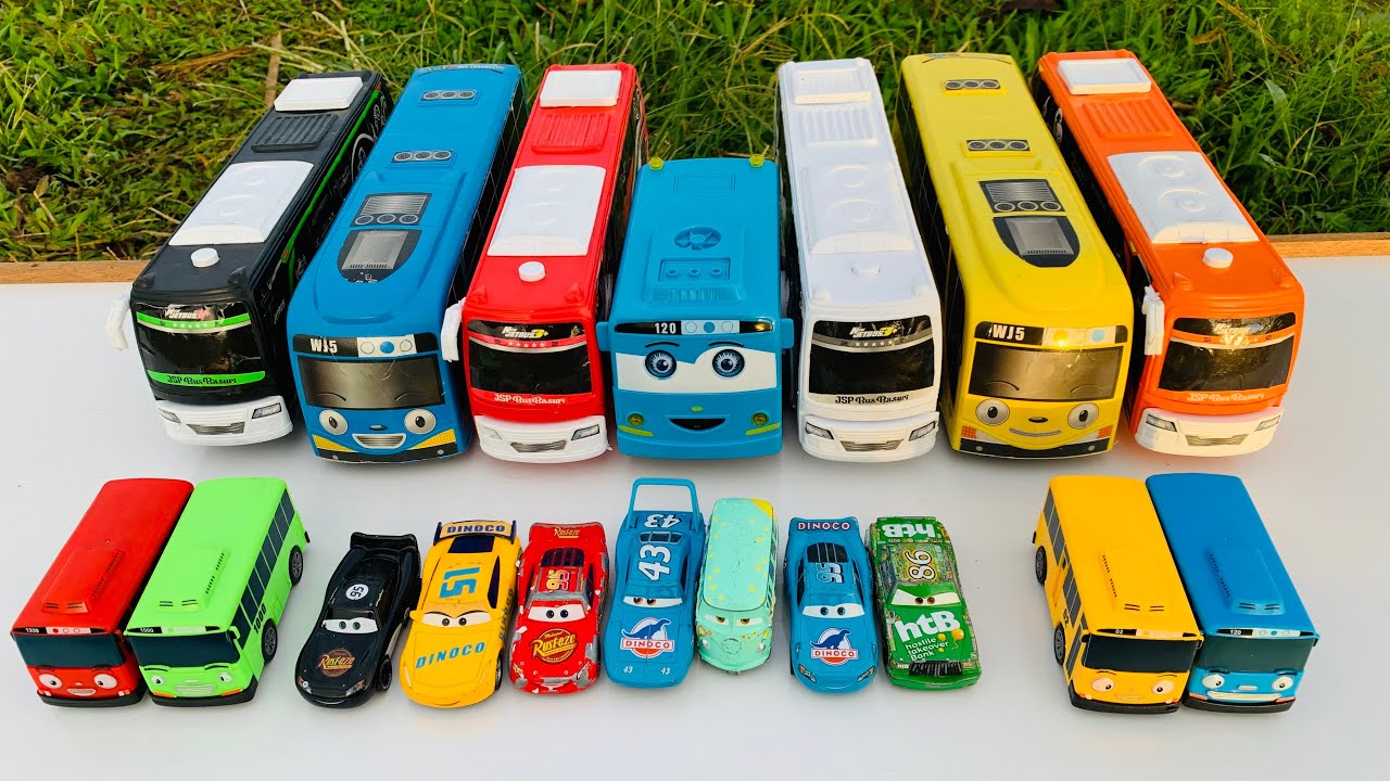 Mobil Mobilan Truk Oleng, Mobil Truk Molen, Mobil Balap, Truk Pasir, Mobil Roket, Damkar, Tayo #9150