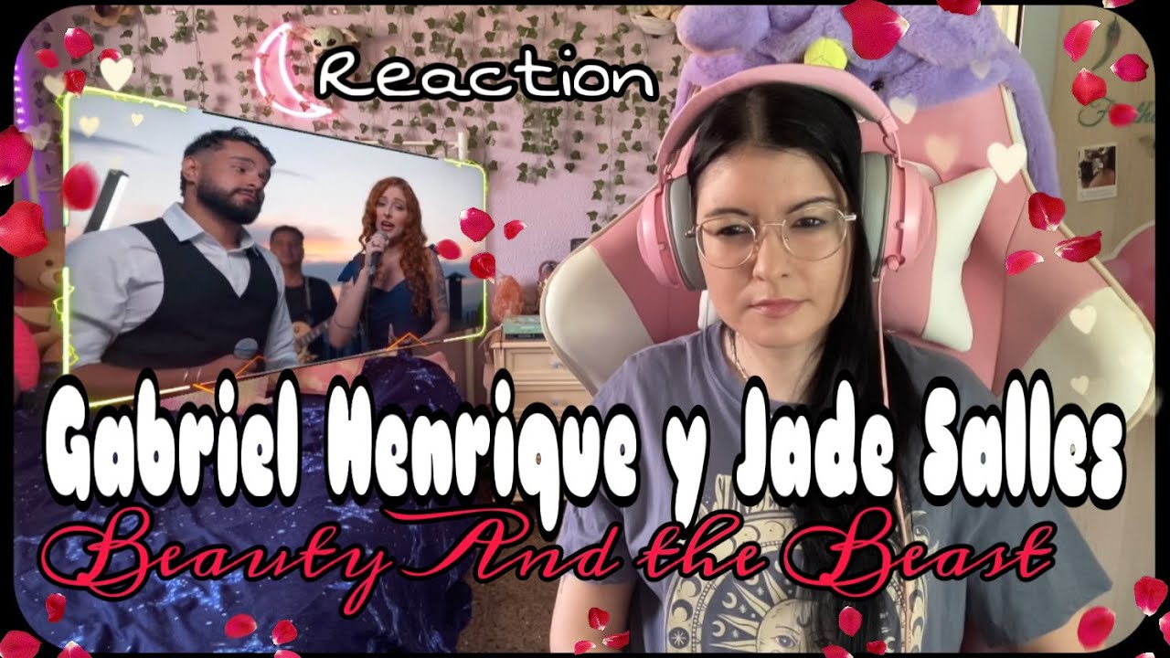 Beauty and the Beast -Gabriel Henrique y Jade Salles #reaction #reactionvideo #gabrielhenrique
