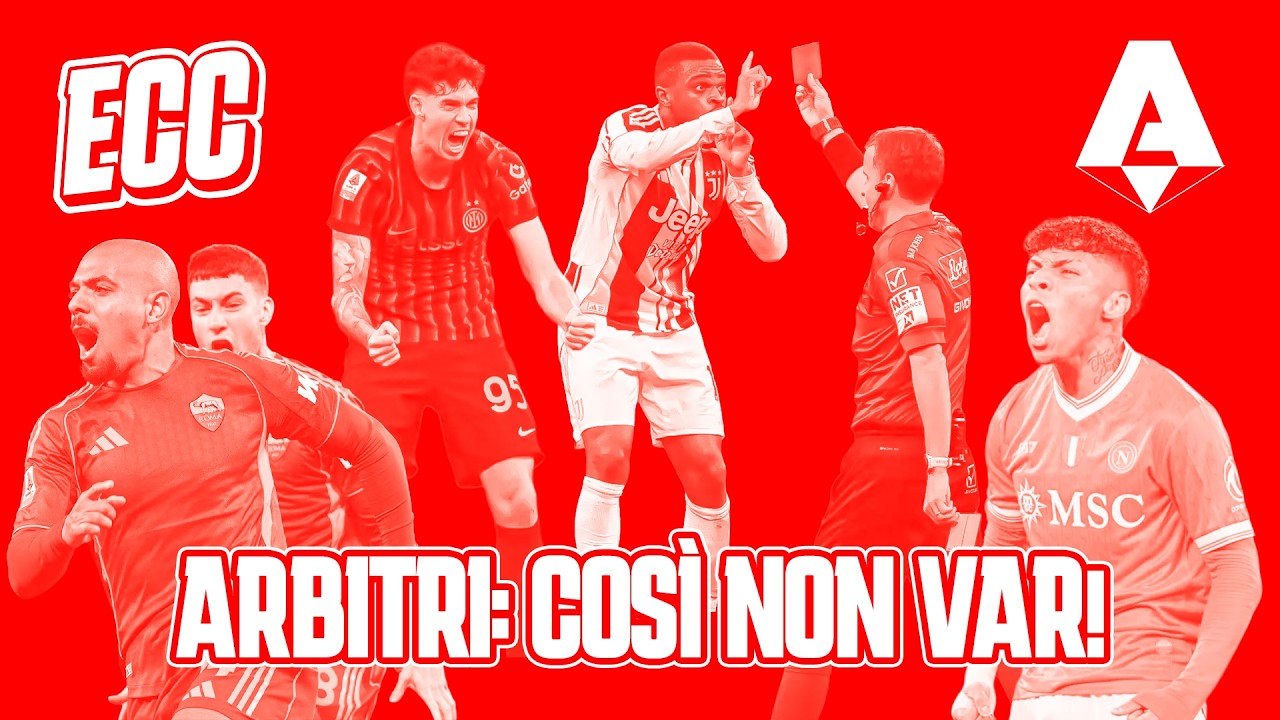 RECAP SERIE A‼️ DERBY d'ITALIA e DERBY del SOLE TOP 🔝 MA SERVE UNA  SVOLTA SU ARBITRI e VAR 🚨