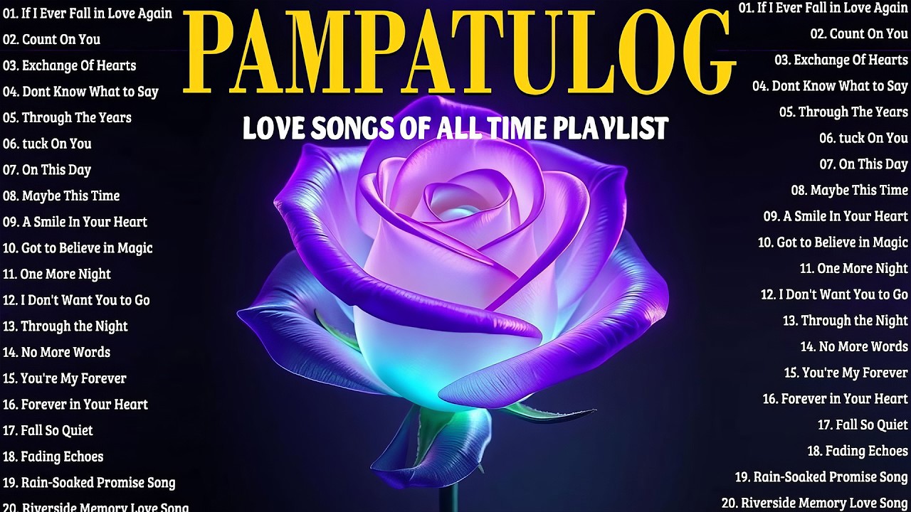 Pampatulog Love Songs Nonstop 2025 | Relaxing Old Love Songs for Sleeping and Stress Relief