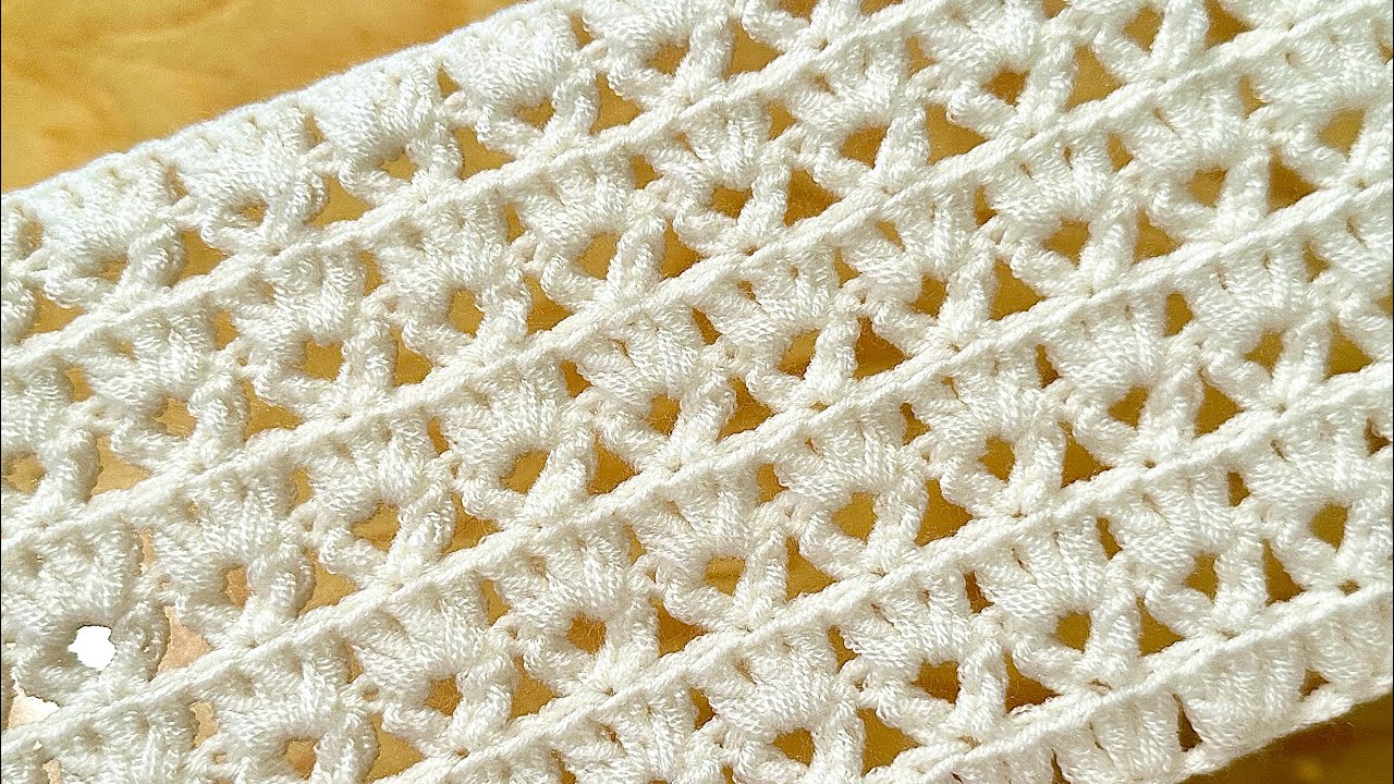 So Easy and Fast!🌸 How to Crochet for beginners / Crochet baby blanket, Tunic, Shawl