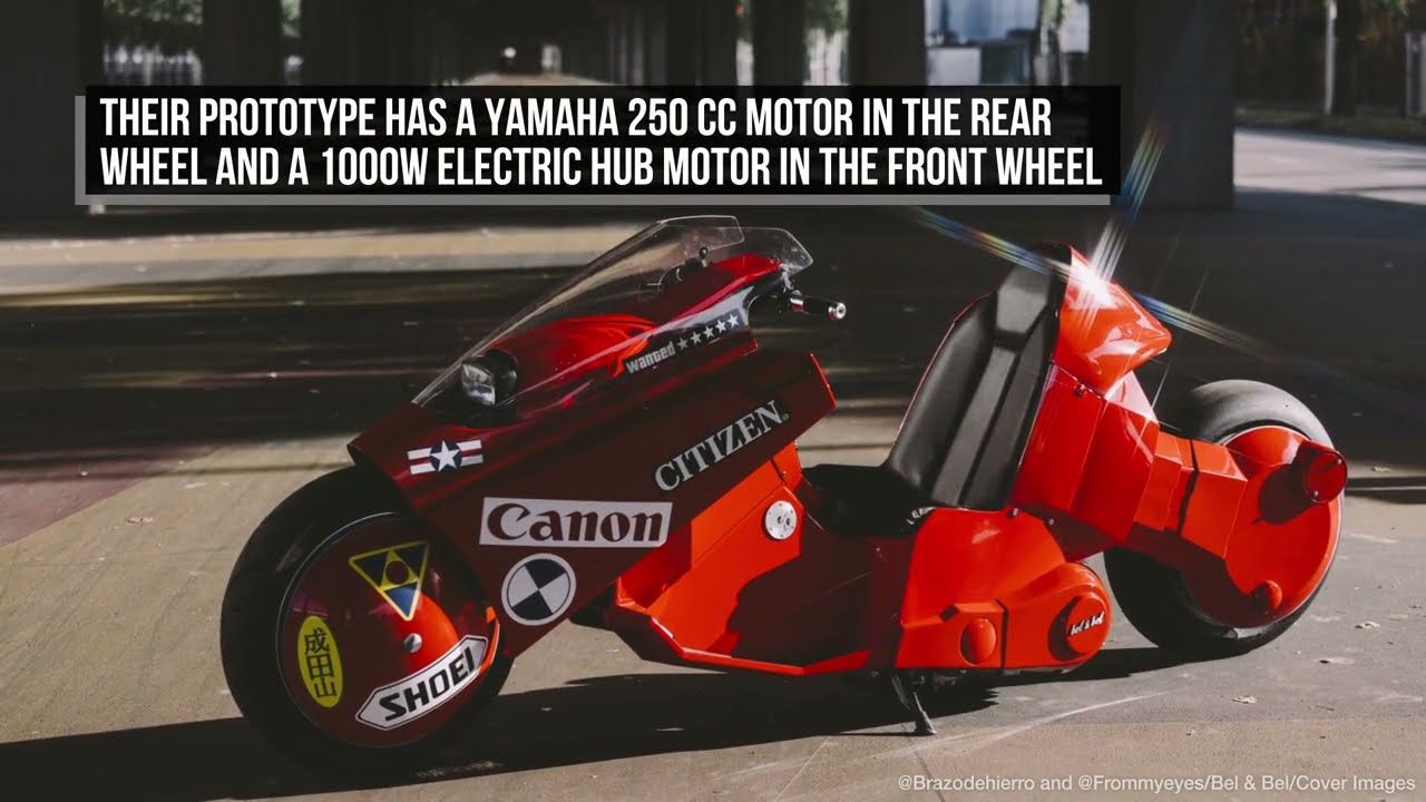 Akira Bike Comes Alive After Being Recreated By Spanish Designers