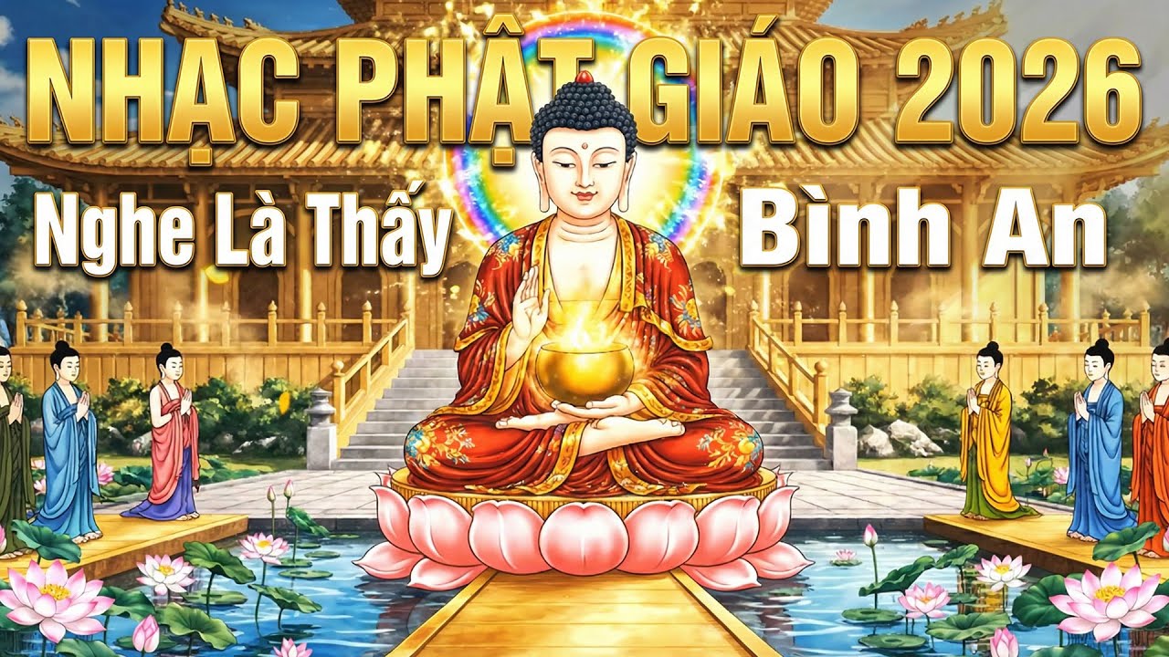 NHẠC PHẬT GIÁO 2026 – Nghe Là Thấy Bình An | Nhẹ Lòng Mỗi Ngày | Playlist Hay Nhất