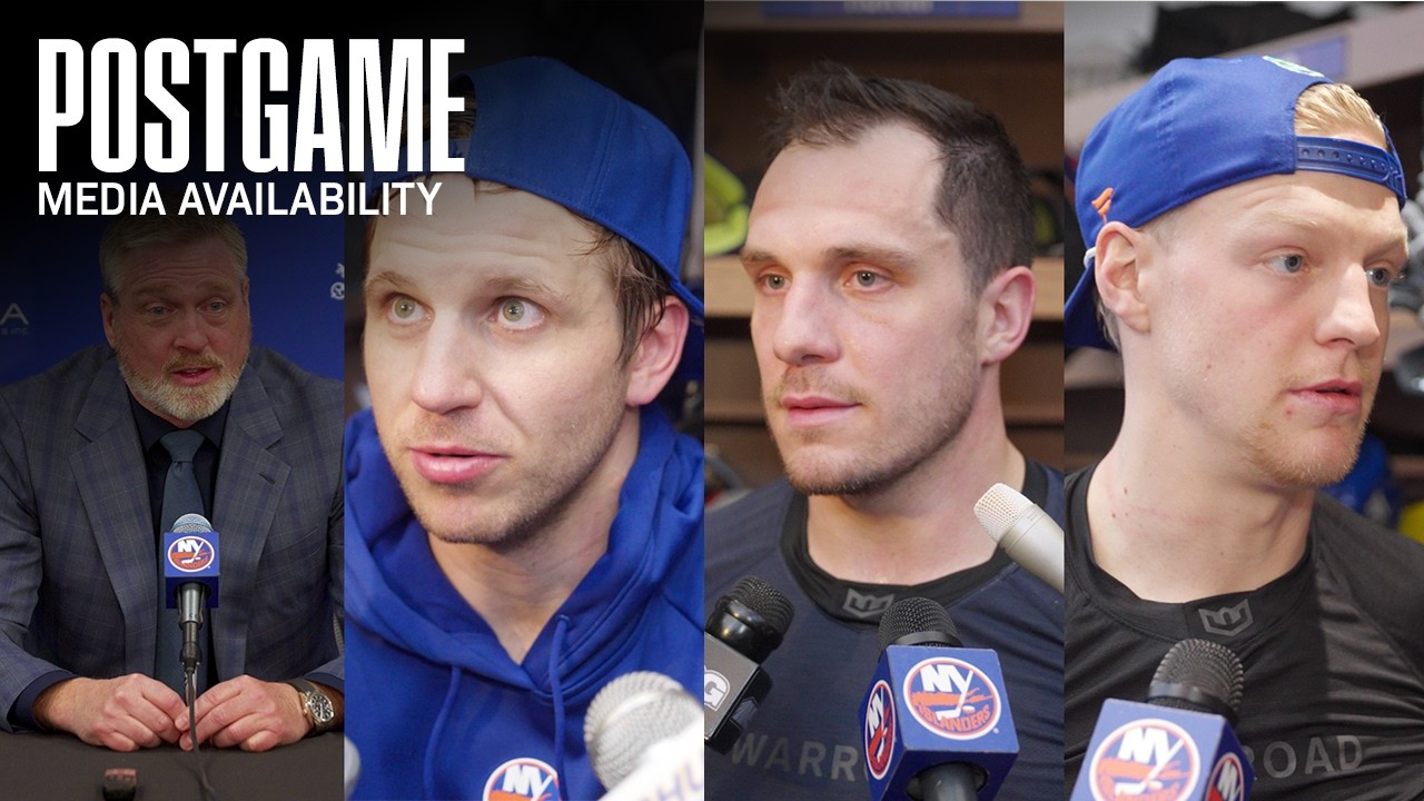 New York Islanders Postgame Availability | NYI vs LAK