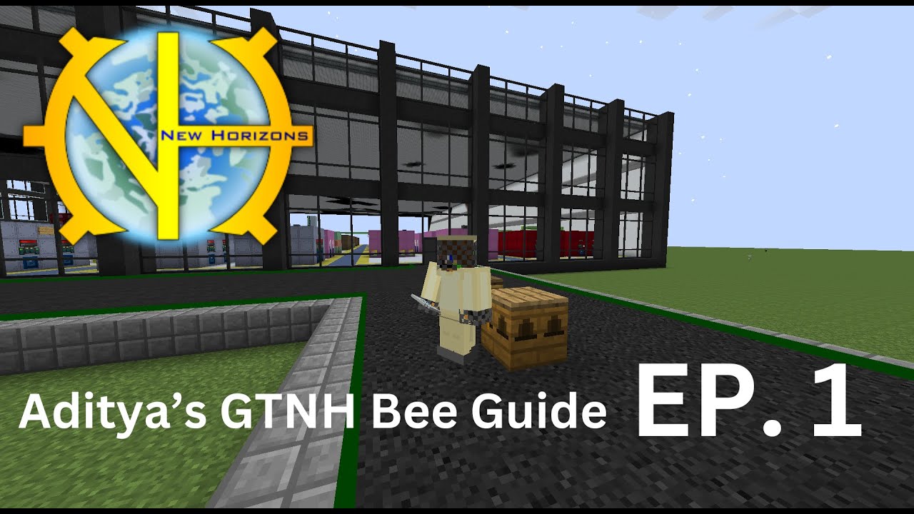 Руководство Адитьи по GregTech: New Horizons Bees | Эпизод 1 | ОСНОВЫ