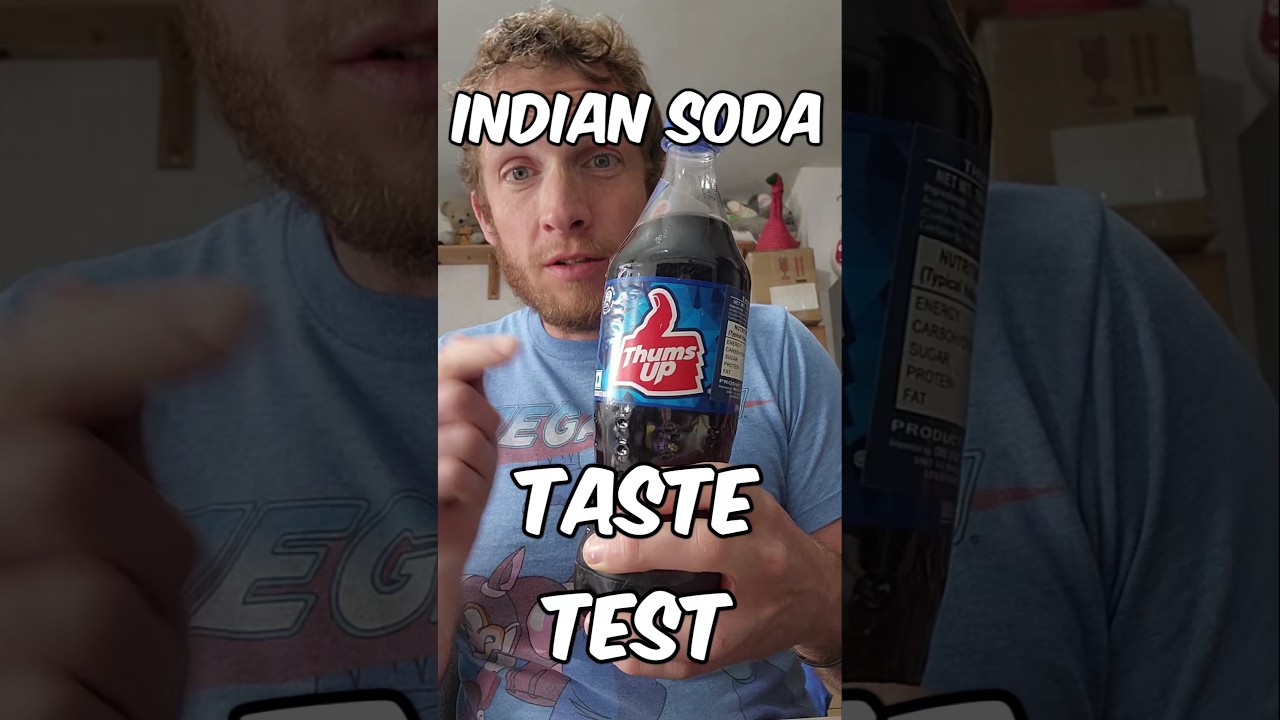 Thums Up! India's Answer to Coca-Cola | Taste Test Food and Drink Reviews