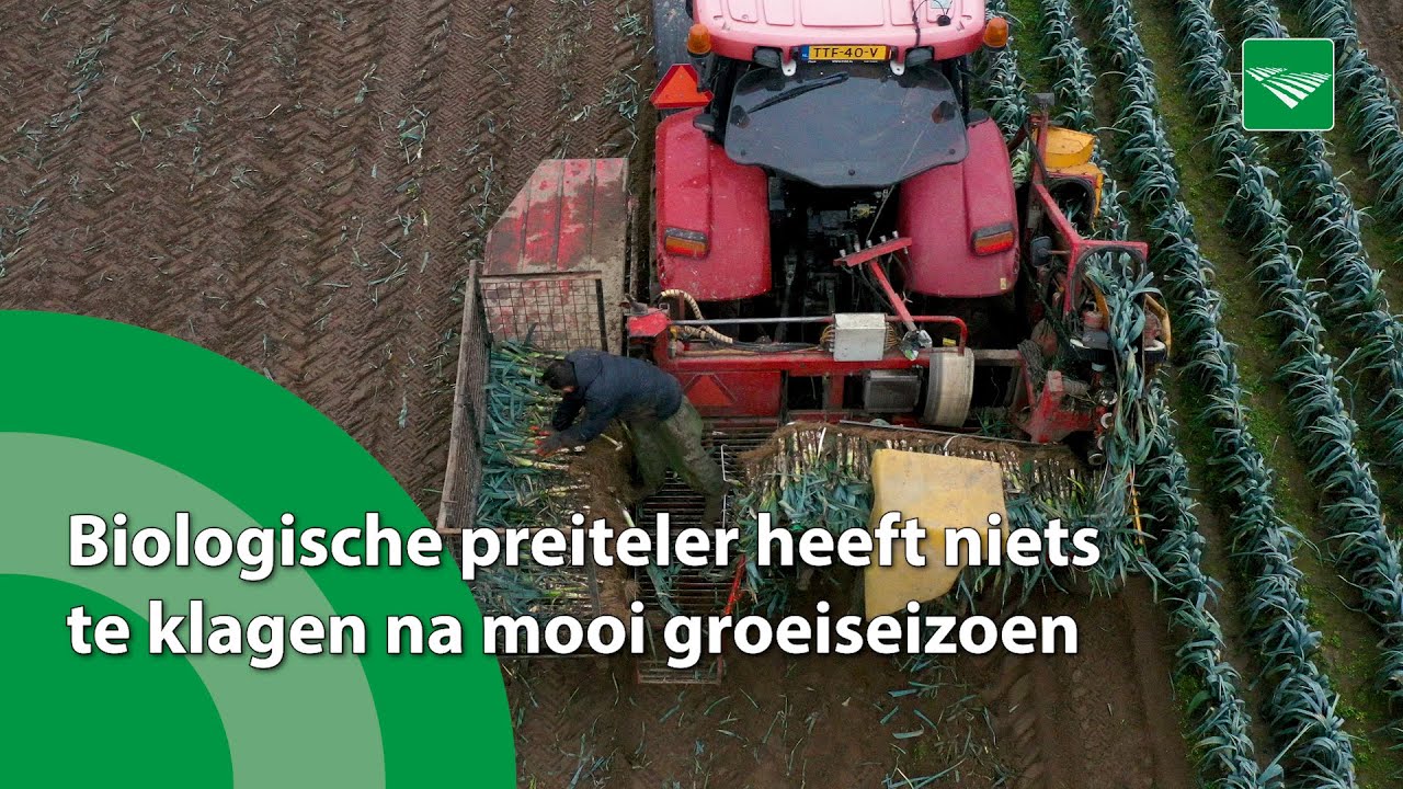 Biologische preiteler heeft niets te klagen na mooi groeiseizoen