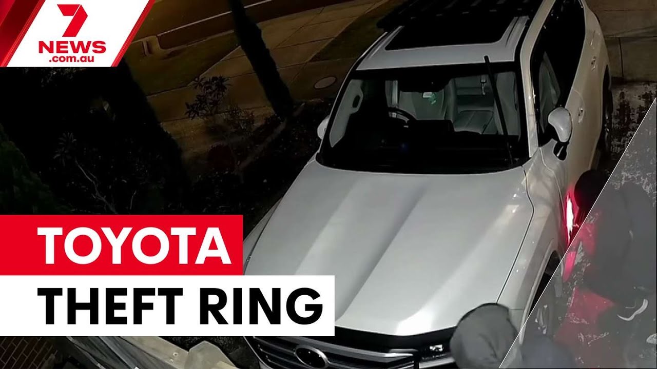 Toyota overhauls security after $9m theft ring busted | 7NEWS