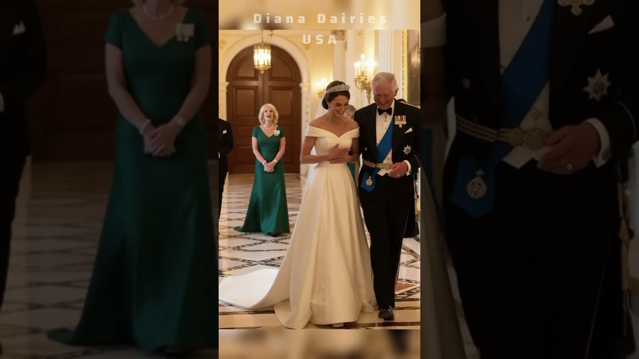 Camilla Walks Away as Charles Shares a Laugh with Catherine 😮 #RoyalFamily #Drama