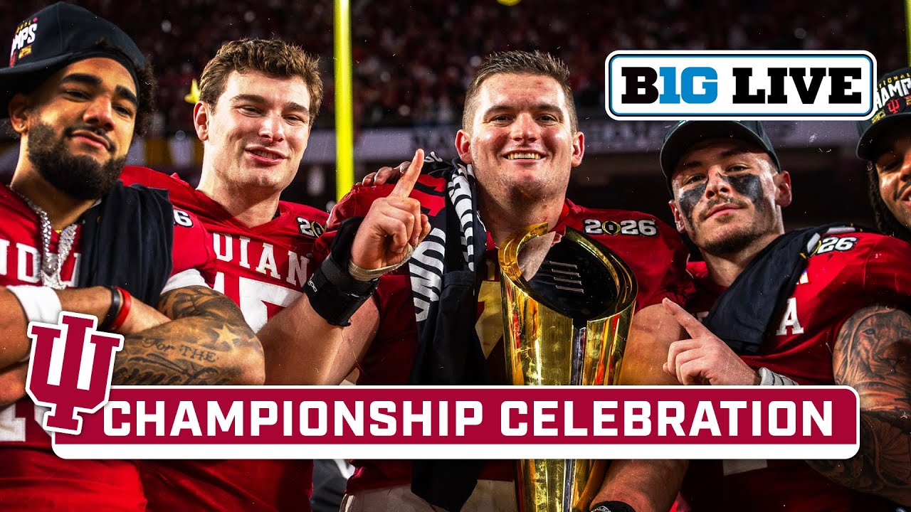 Indiana National Championship Celebration | Big Ten Football | 01/24/2026