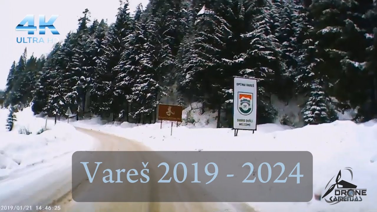 Vare&scaron; 2019 - 2024 #dronephotography #kamenjasdrone #subscribe #4K