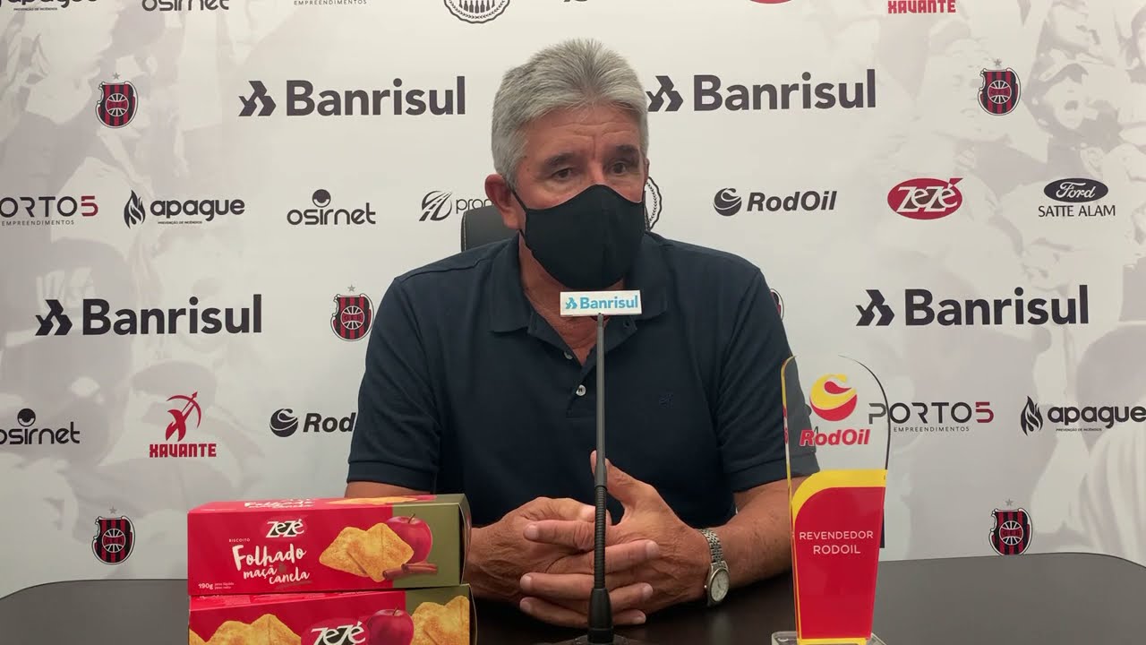Coletiva vice de futebol Cl&aacute;udio Montanelli 27.03.21 Brasil x Internacional