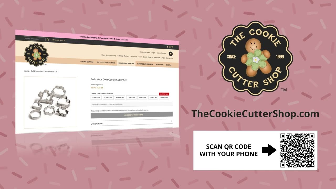 Build Your Own Cookie Cutter Set Ad Extended Version