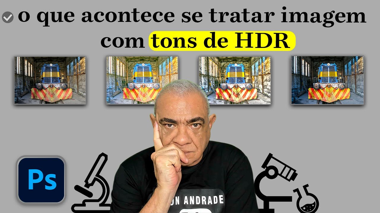 Photoshop tons de HDR: Textura e Detalhe que Saltam da Tela