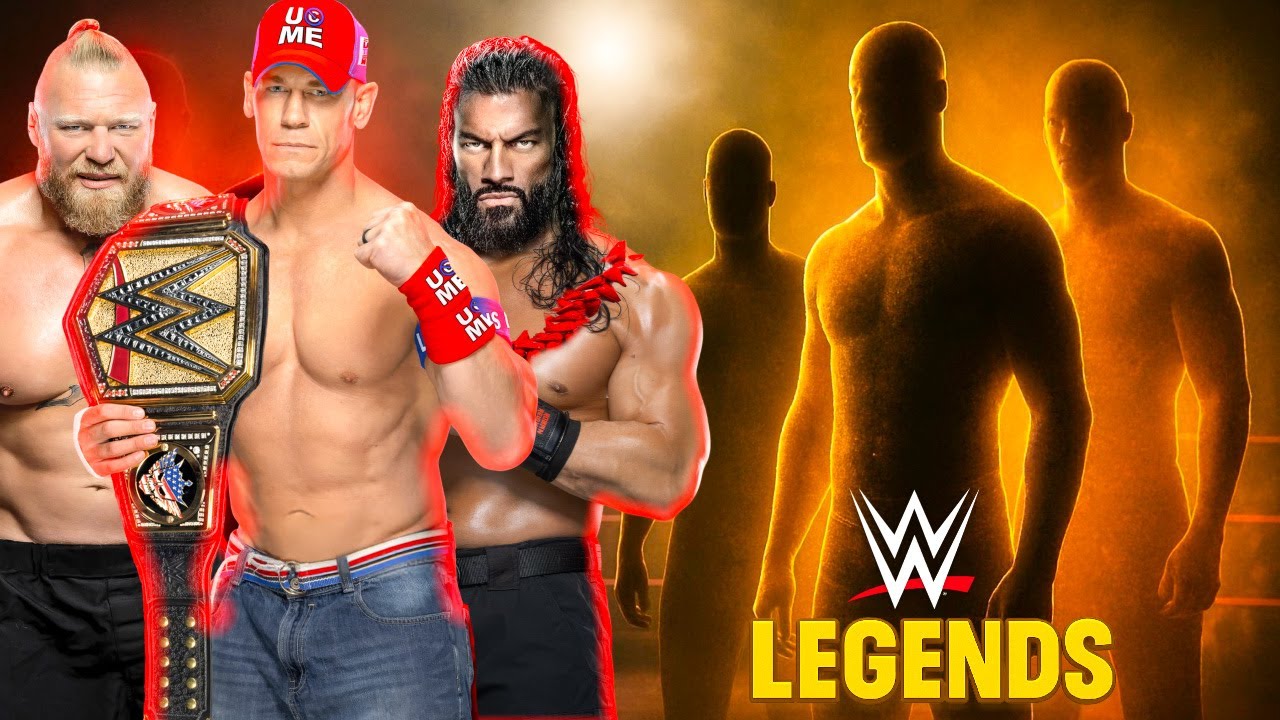 WWE 2K25 John Cena Brock Lesnar Roman Reigns Vs The Legends