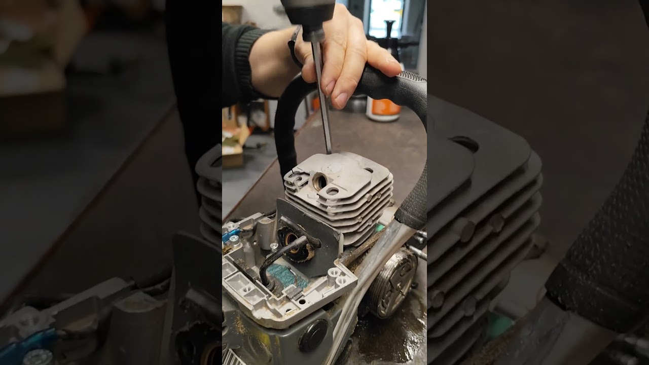 Smutna historia pewnego NAC'a a może nie ?? czekamy na decyzję #chainsaw#serwispilarek #diy#repair