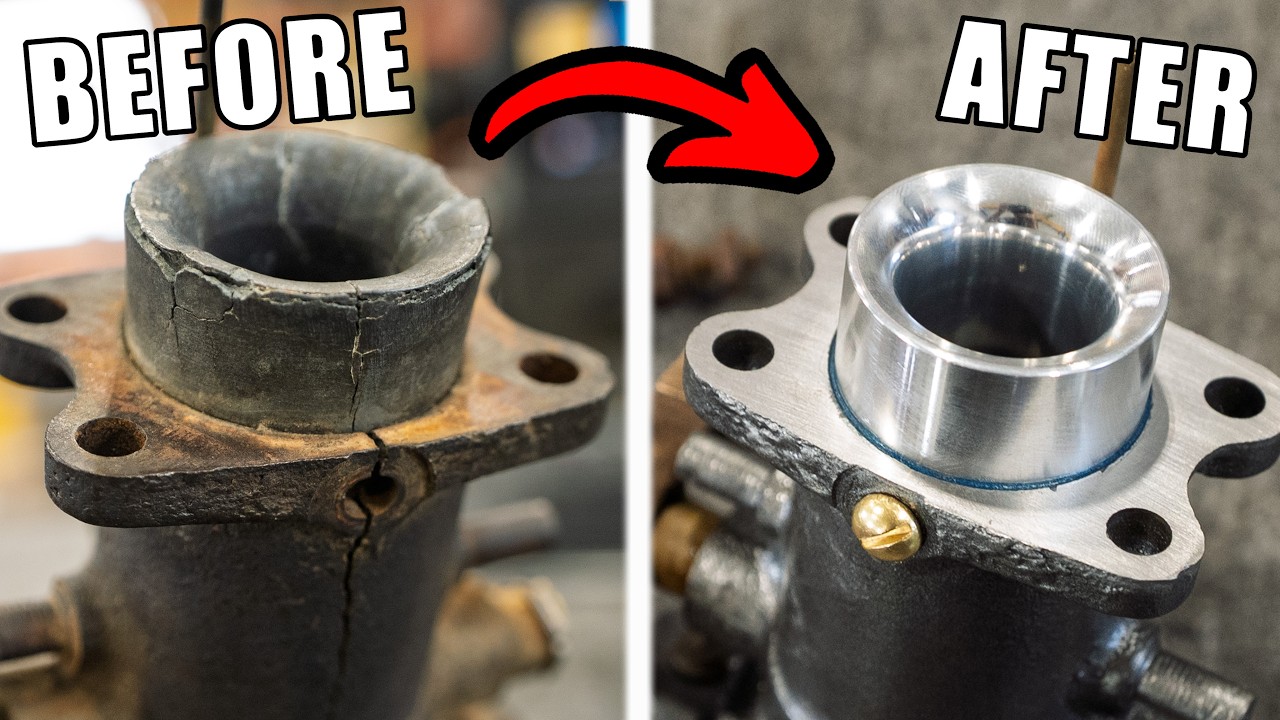 Repairing A CRACKED 1920 Zenith T5F Carburetor W/ MODERN Tech