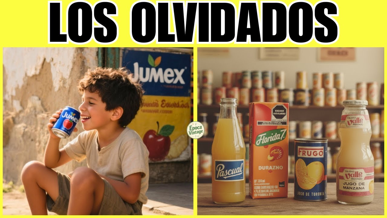 12 JUGOS MEXICANOS que DESAPARECIERON para SIEMPRE