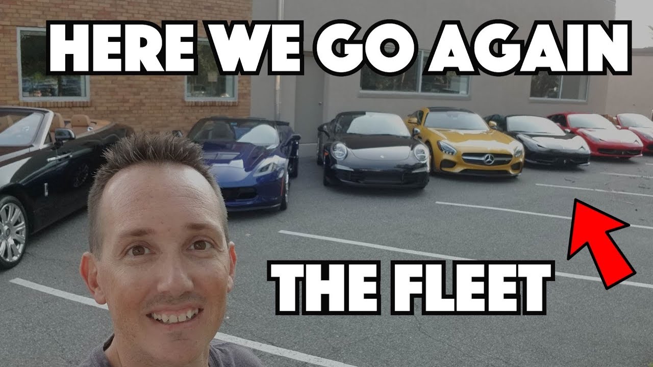 Back In The Exotic Car Rental Business!