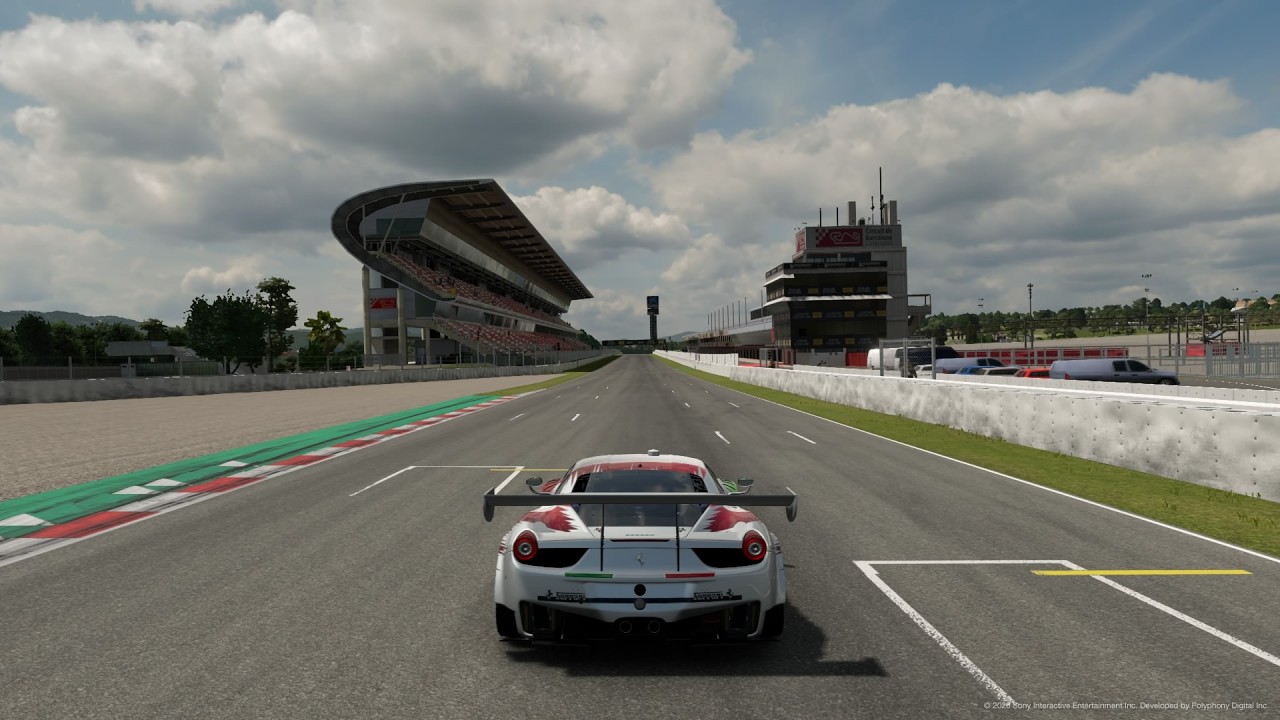 GT7 Ferrari 458 GT3 Circuit de Barcelona Catalunya #ferrari #racing #race #gaming #granturismo7
