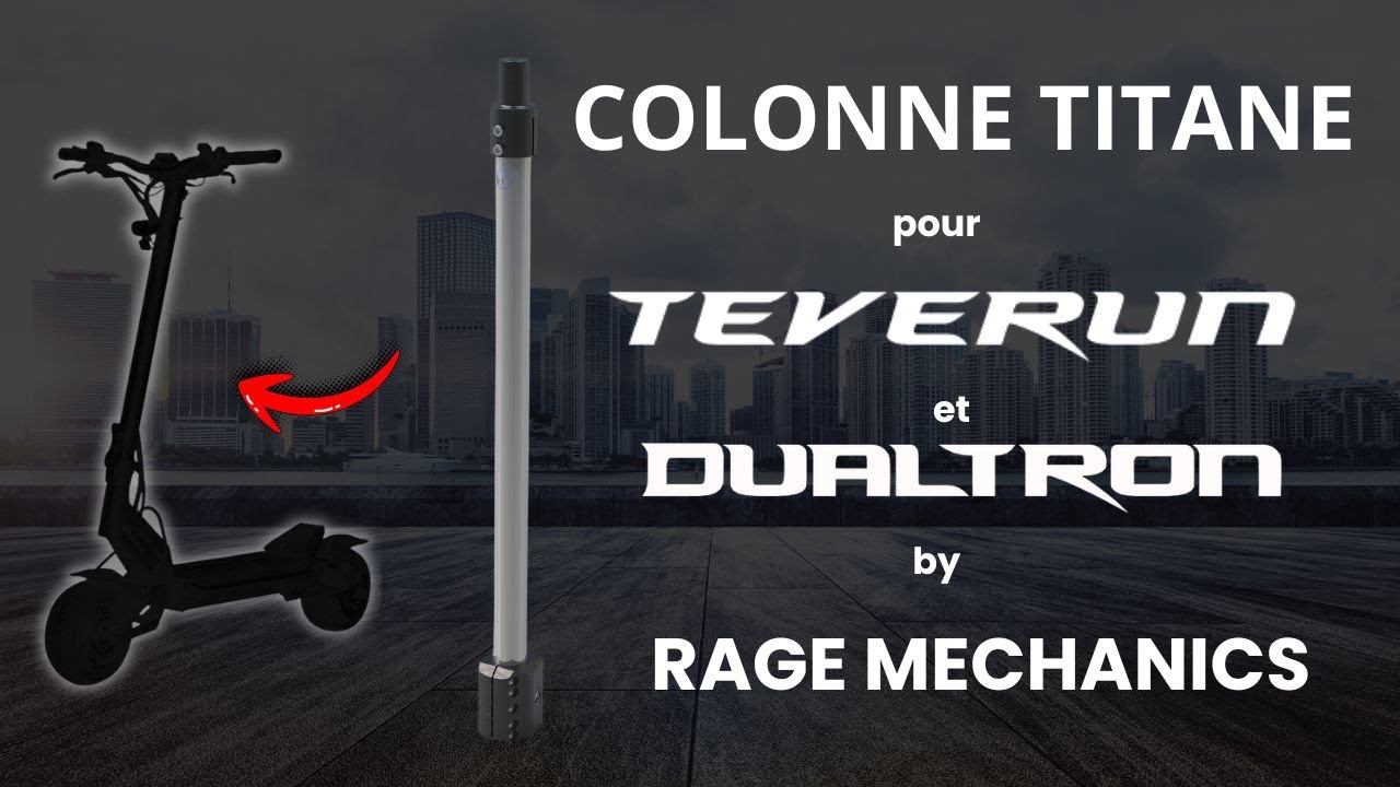 COLONNE TITANE TEVERUN FIGHTER 7260R - DUALTRON THUNDER 3 - SONIC ALIEN - VICTOR 2025