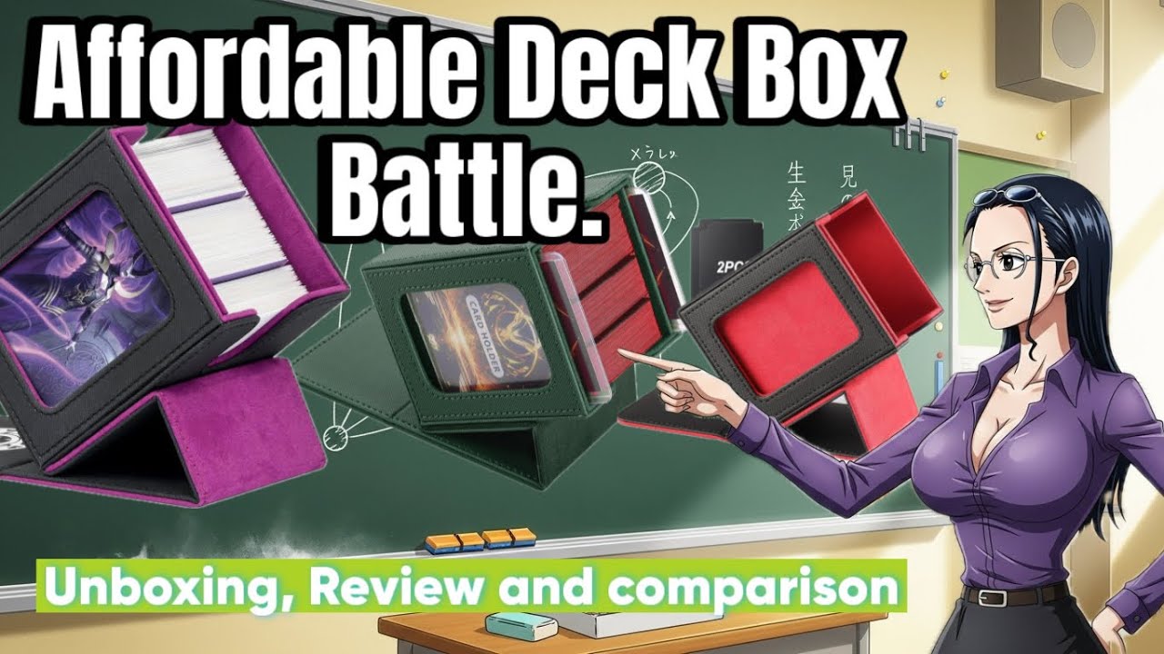 Which Cheap Deck Box Is The best?! Affordable Deck Box Unboxing And Reviews