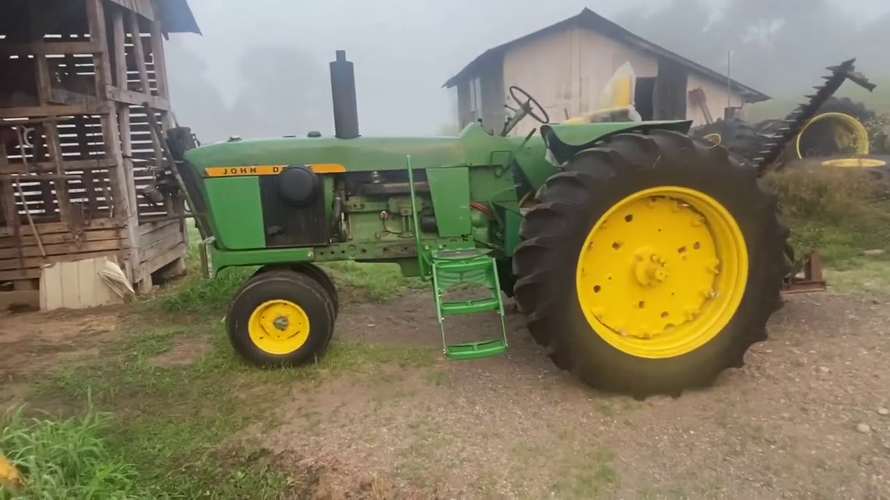 JOHN DEERE 4010 WITH 7700 COMBINE ENGINE OVERVIEW