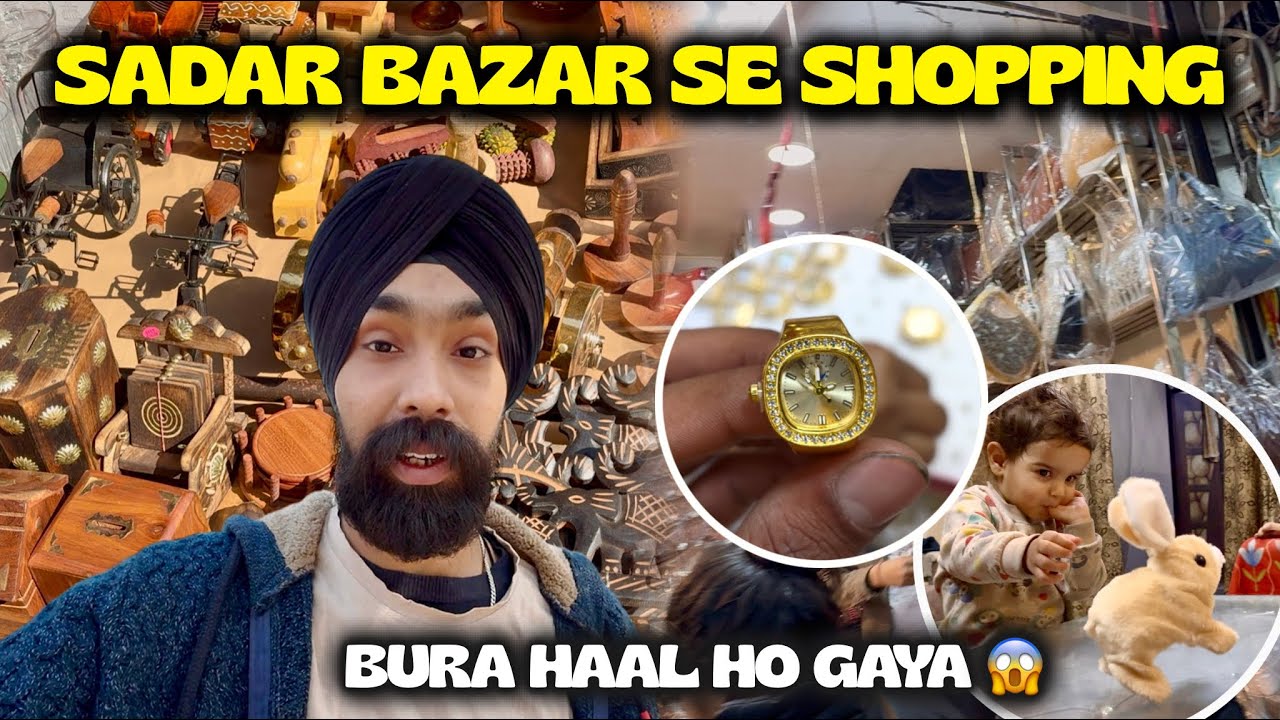 Family Ke Sath Sadar Bazar Se Shopping 😮 Bura Haal Ho Gya