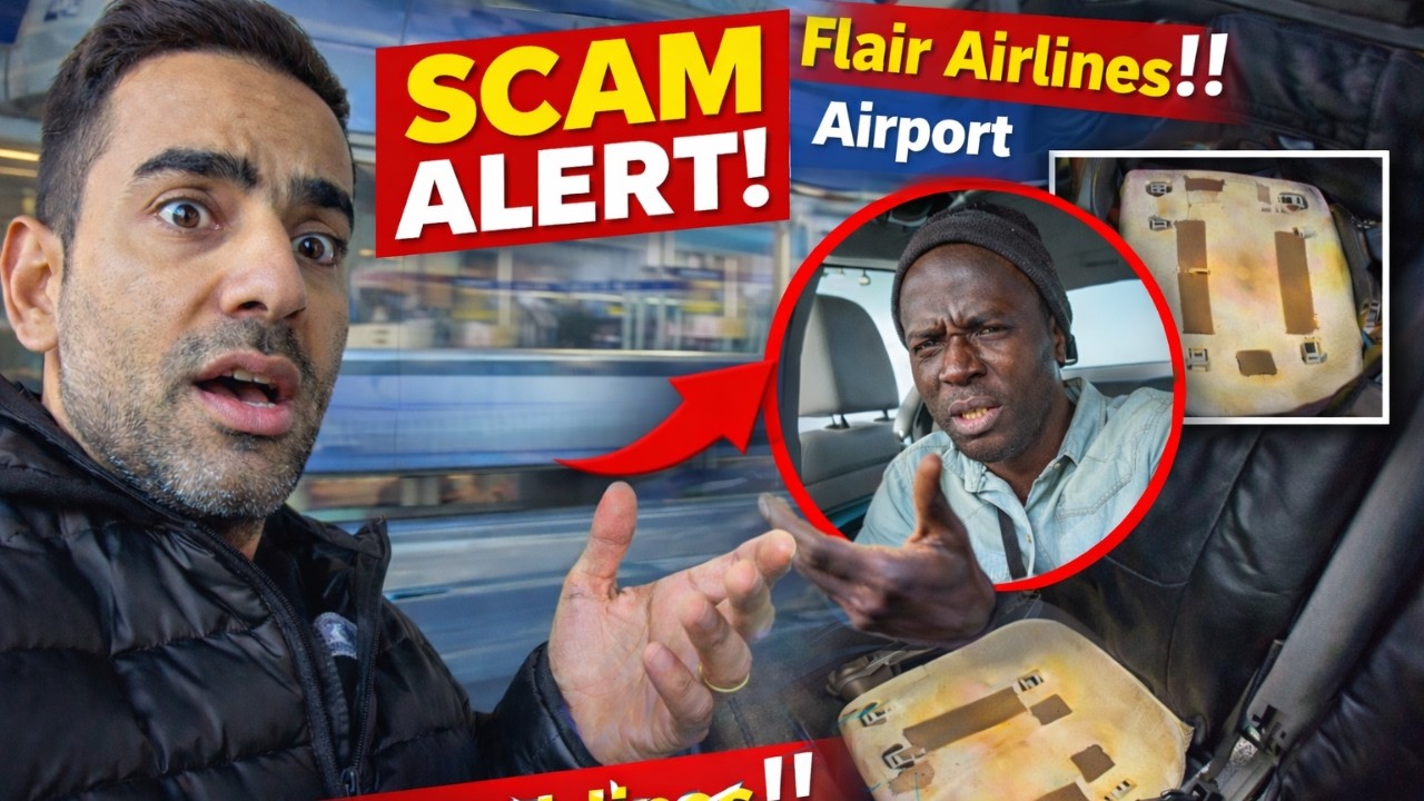 Ep 6- Almost got SCAMMED at Fort Lauderdale airport | WATCH this before you travel in FLAIR airlines
