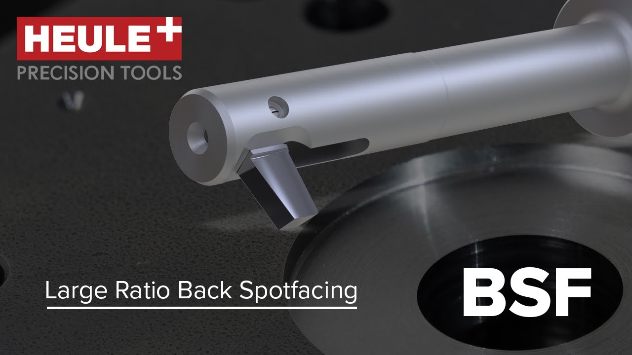 Heule's BSF | Large Ratio Back Spotfacing Tool