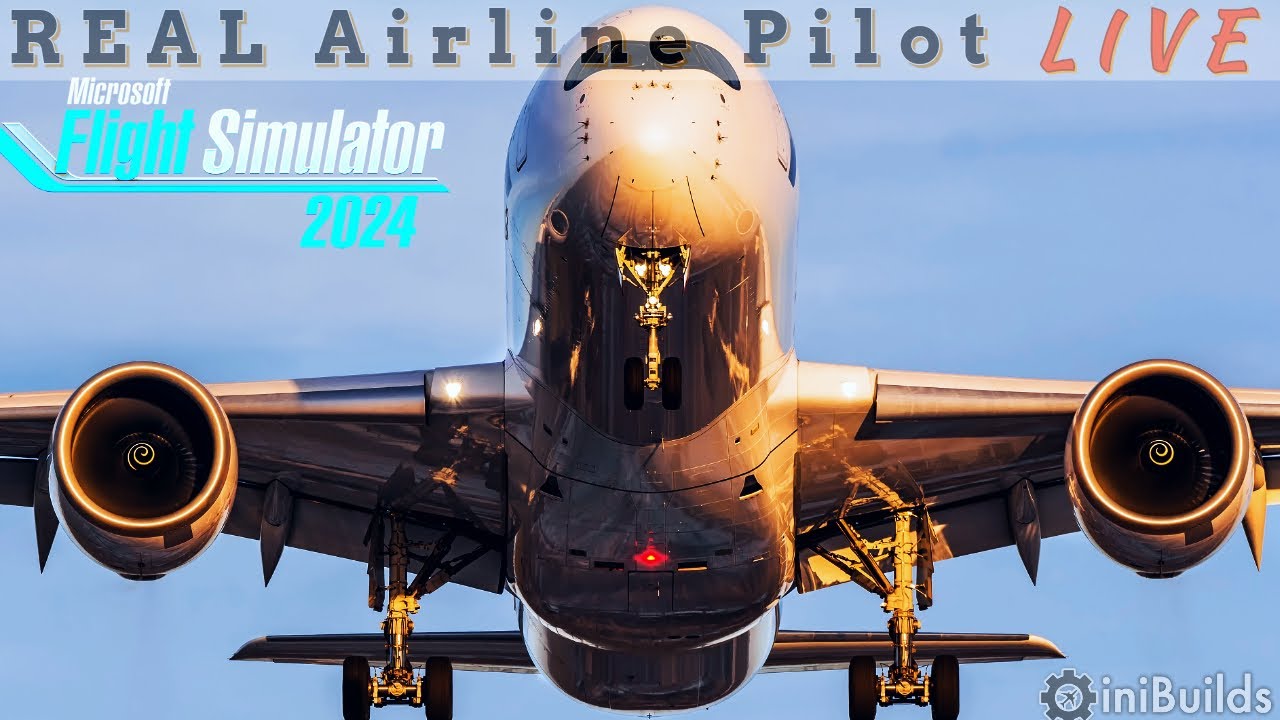 A350 has Landed! | A new Era of Long Haul JETS | Real Airbus Captain | #msfs2024 #a350 #inibuilds