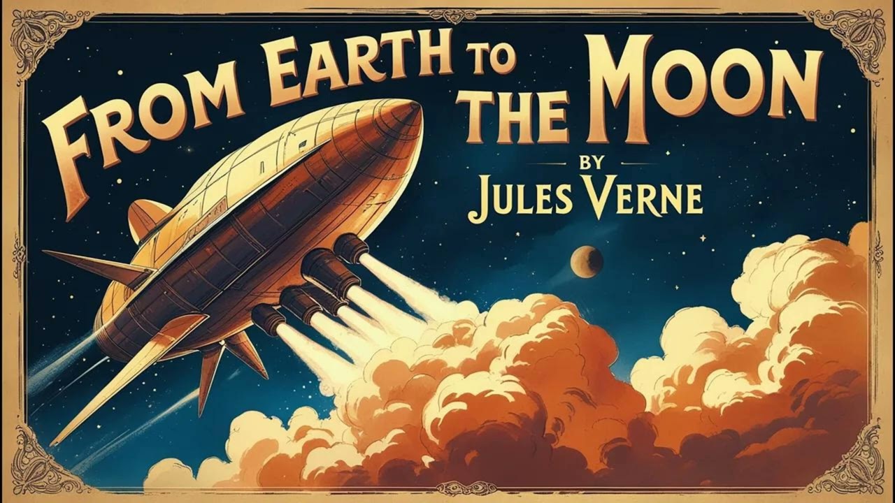 🎧 FROM THE EARTH TO THE MOON by Jules Verne | Audiobook | Part 1: The Gun Club's Audacious Moon Shot
