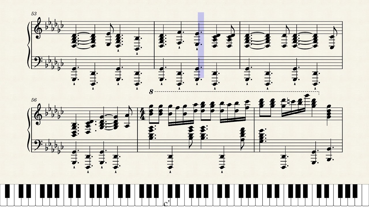 Battle Hymn of The Republic (Piano Arrangement)