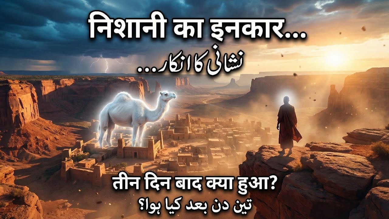 Hazrat saleh [A.S] अल्लाह की निशानी का इनकार… 3 दिन में अज़ाब | قوم ثمود की सच्ची कहानी