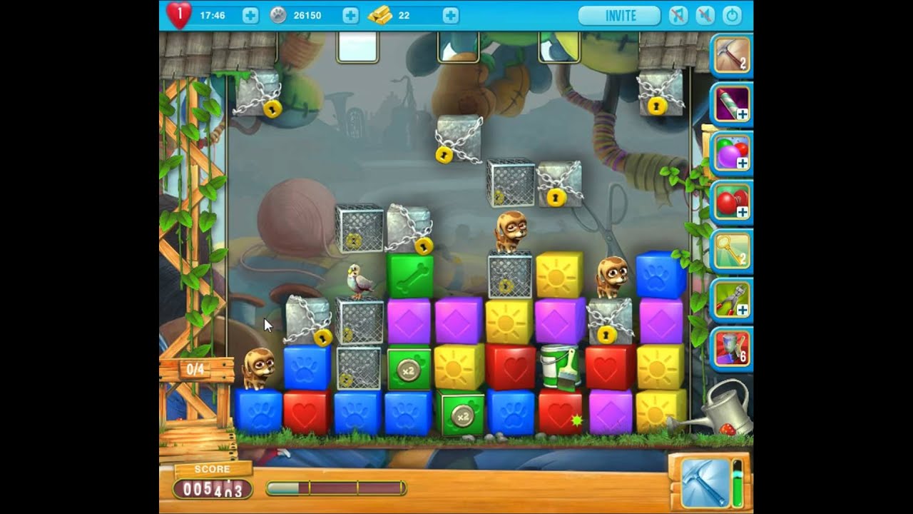 Pet Rescue Saga Level 520