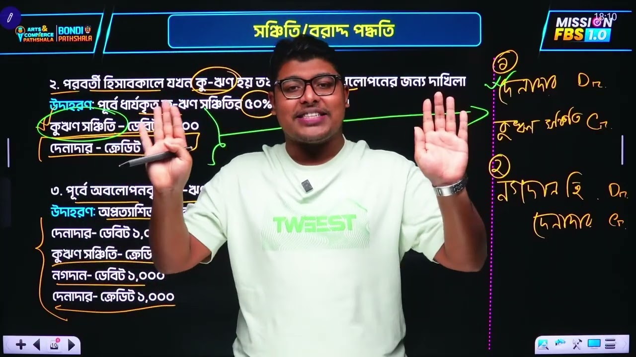প্রাপ্য হিসাব সমূহের হিসাবরক্ষণ পদ্ধতি | পর্ব ৩ | HSC 26-27 | Accounting 1st Paper