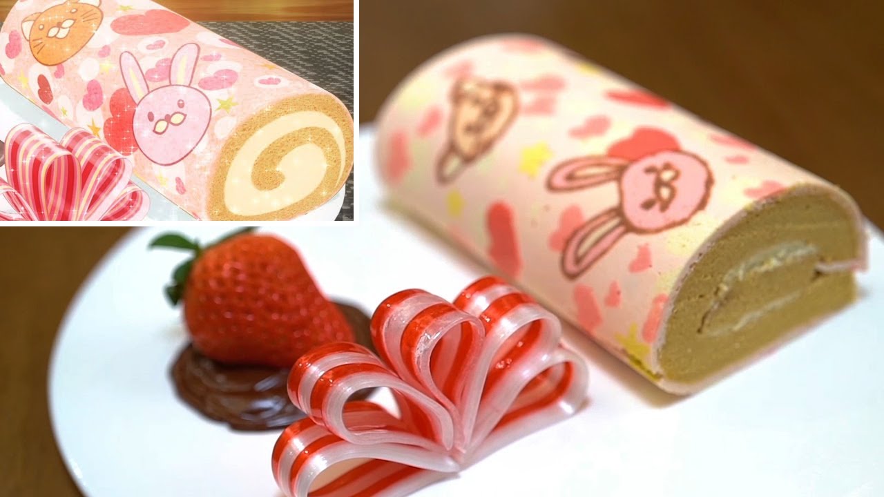 【麟宣森】食戟之靈·瑞士蛋糕卷城堡！裂開的瞬間，小王臉都綠了......