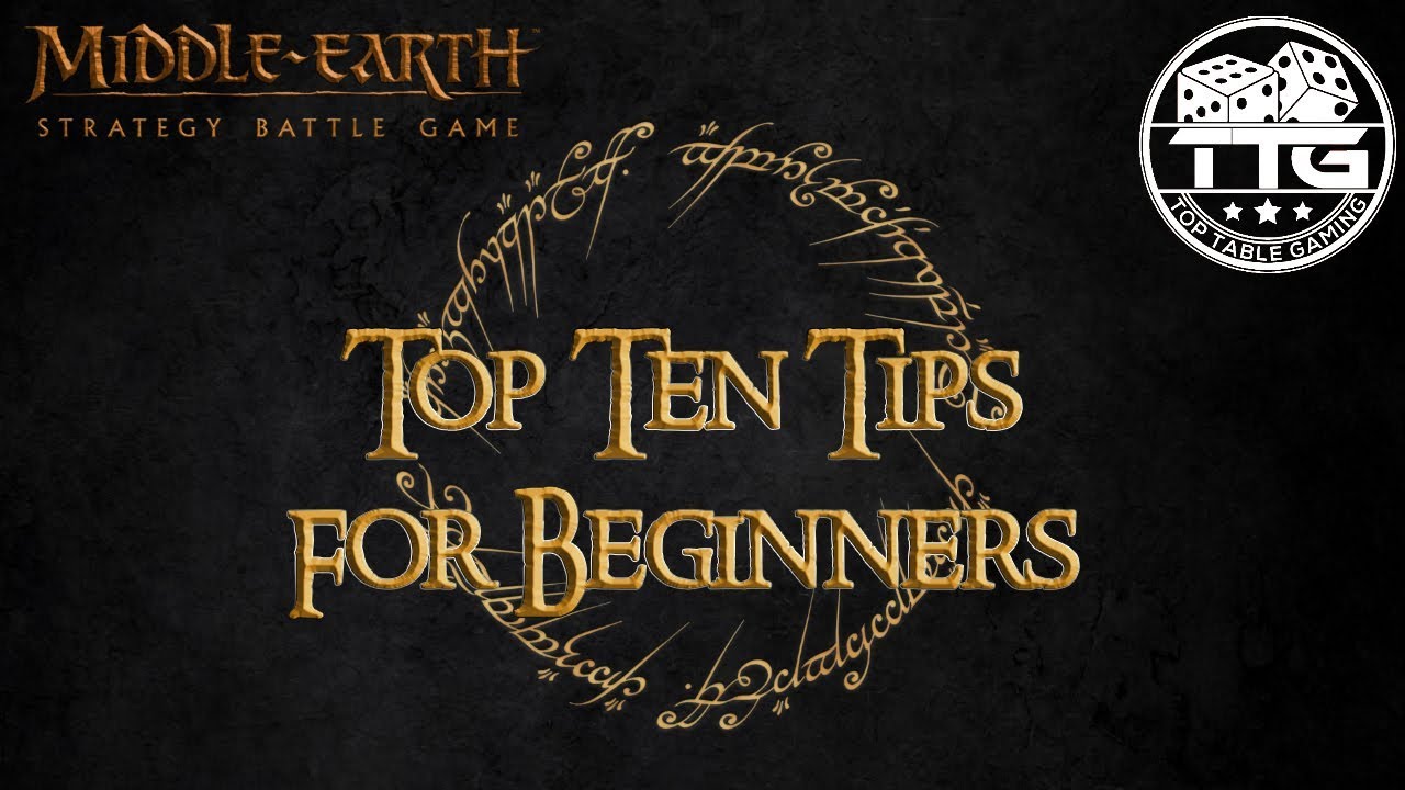 Десять лучших советов для новичков в Middle Earth SBG