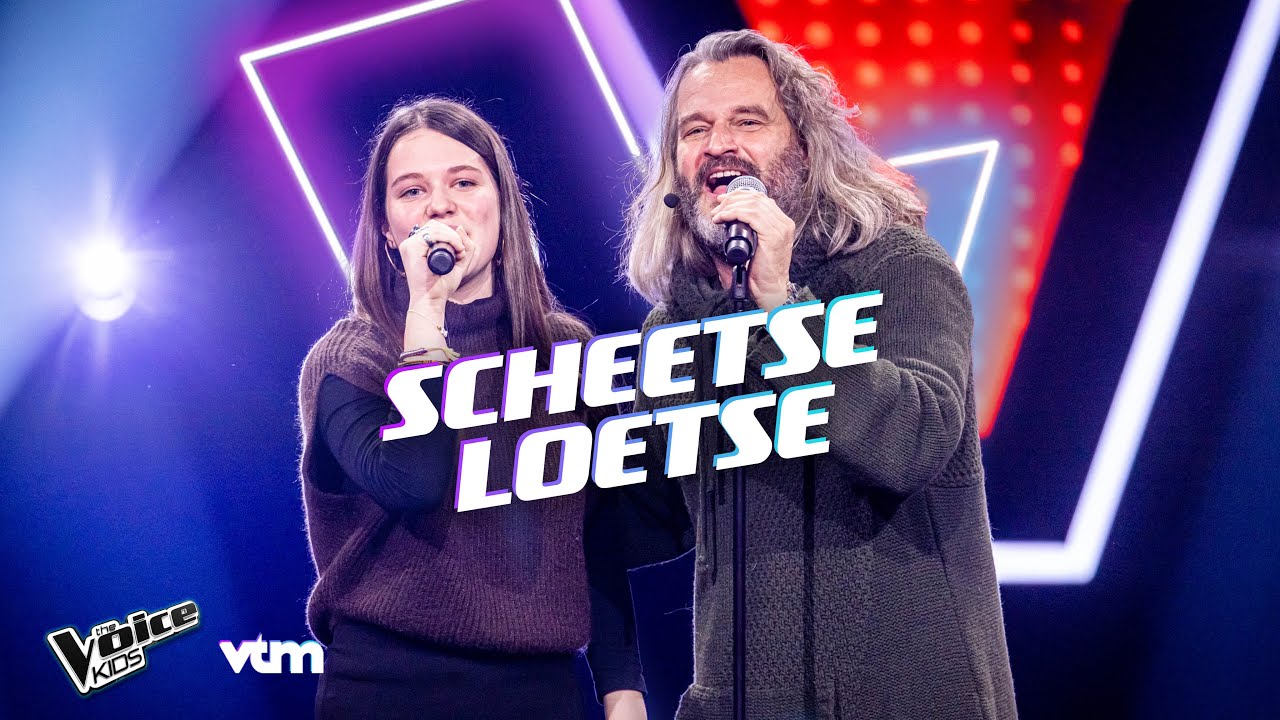 Noor & Biezebaaze - 'Scheetse, Loetse' | Blind Auditions | The Voice Kids | VTM