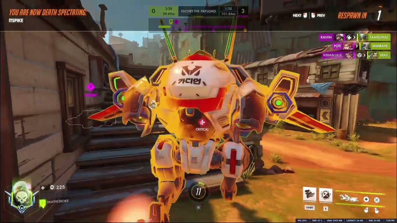 Der DPS MUSS am trollen gewesen sein | Overwatch