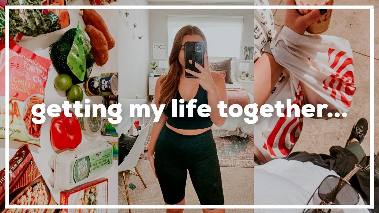 getting back into the swing of things... filming + trader joe's haul