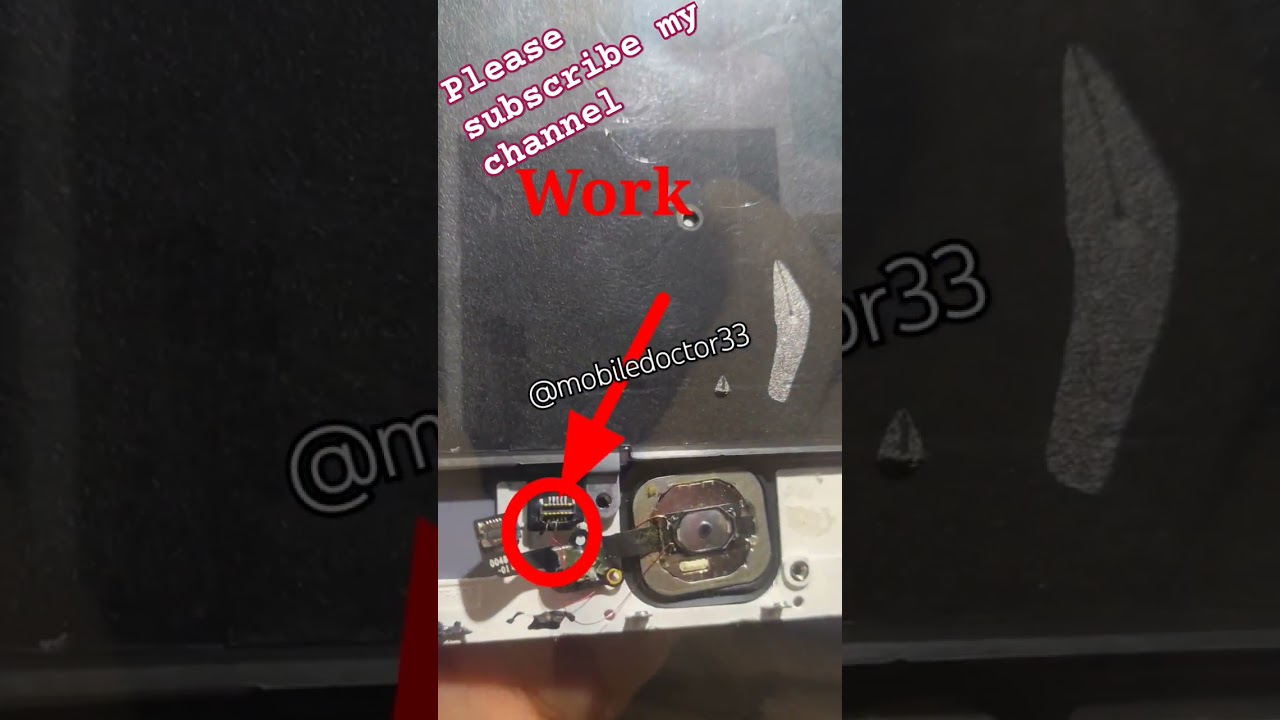 iPhone 6s home key not working