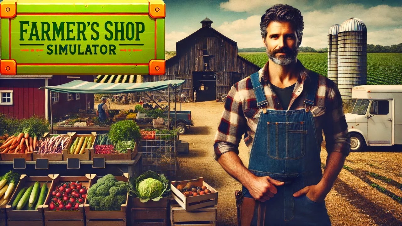 First Look at Farmer's Shop Simulator: Build & Grow Your Dream Farm!
