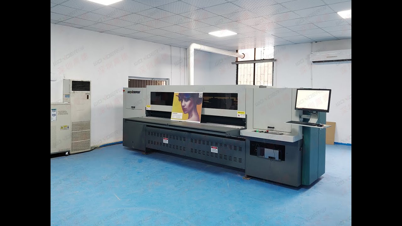 WD250-8A with 3 sheets digital corrugated carton box printing machine from Shenzhen Wonder