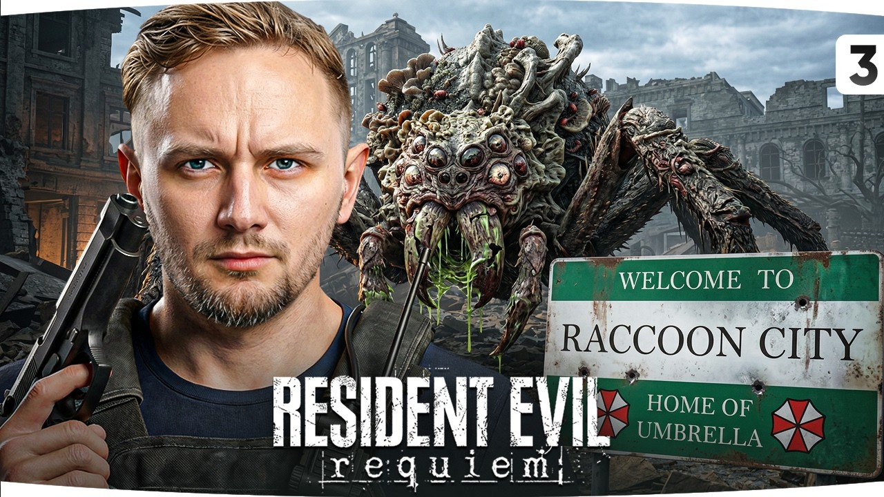 ВОЗВРАЩЕНИЕ В РАККУН-СИТИ! ● Джов Проходит Resident Evil: Requiem [Часть 3]