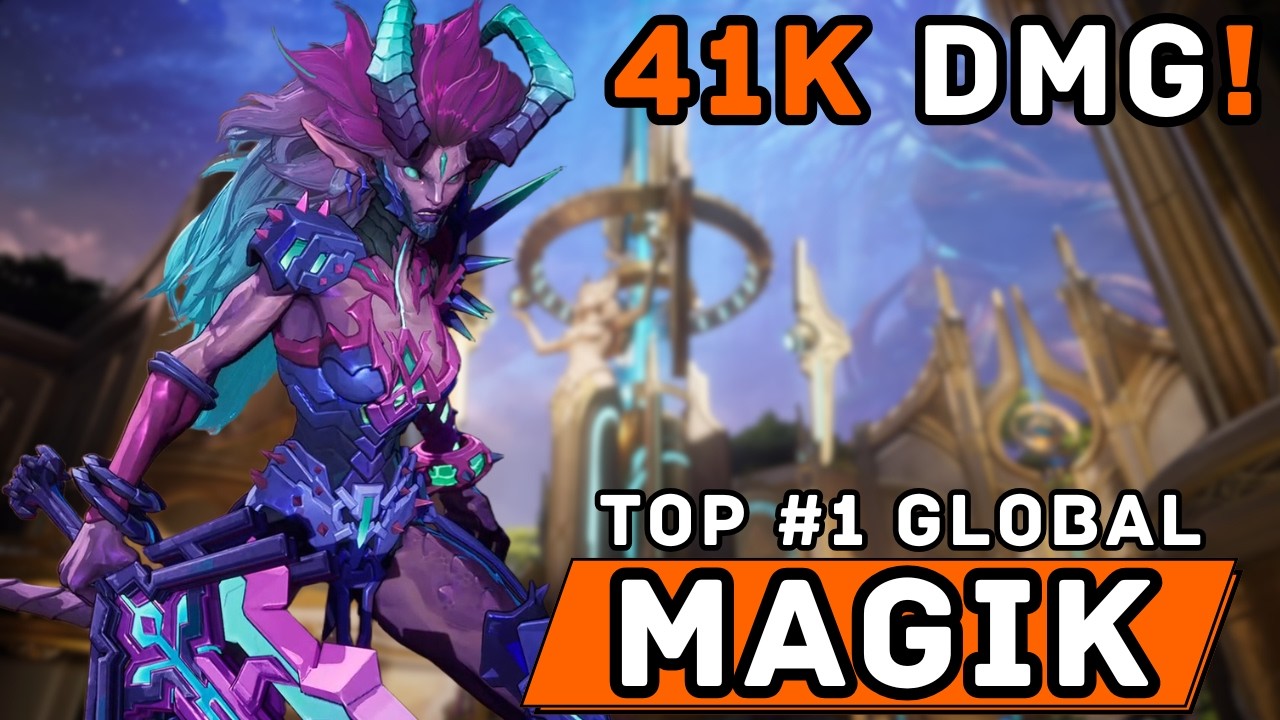 41K DMG! TOP #1 MAGIK! P1CKNROLL GAMEPLAY MARVEL RIVALS SEASON 6.5