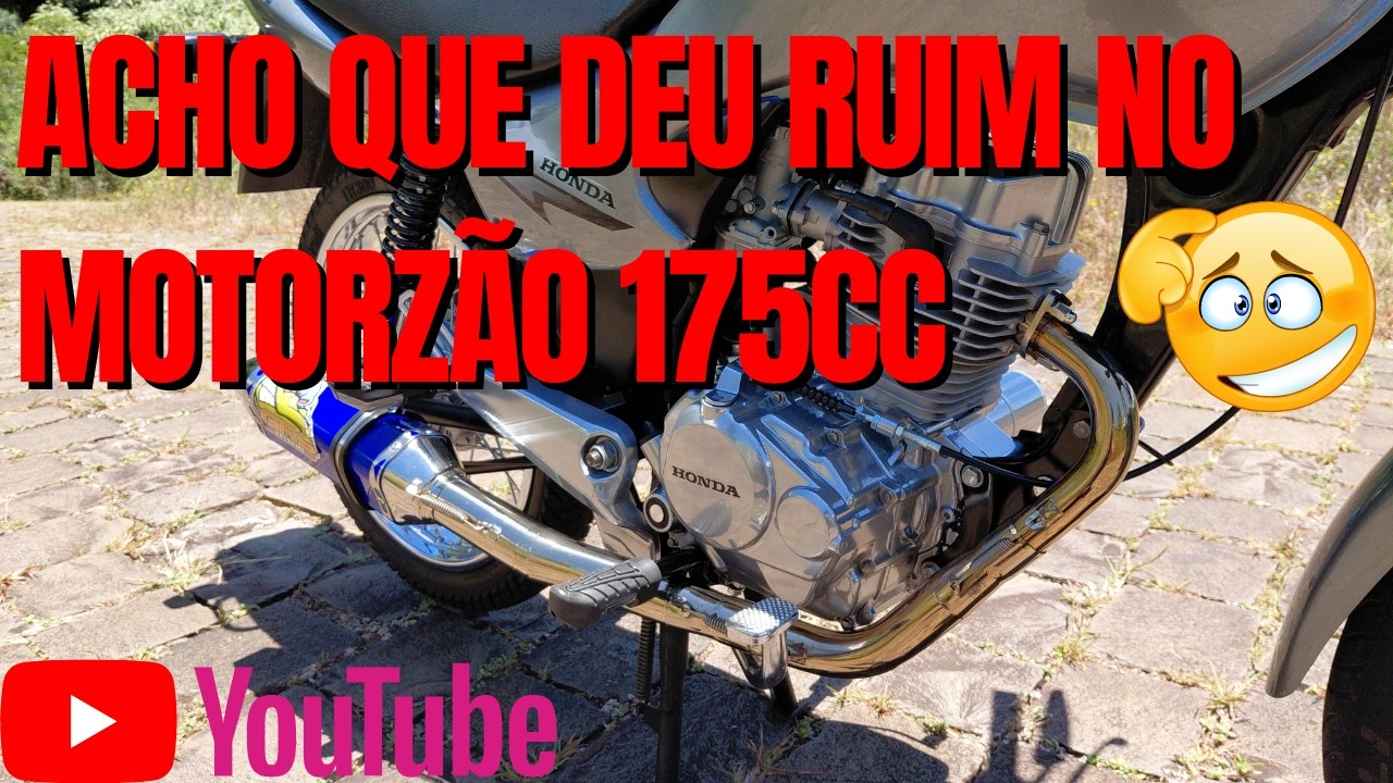 Deu Ruim no Motorzão do Vareta 175cc