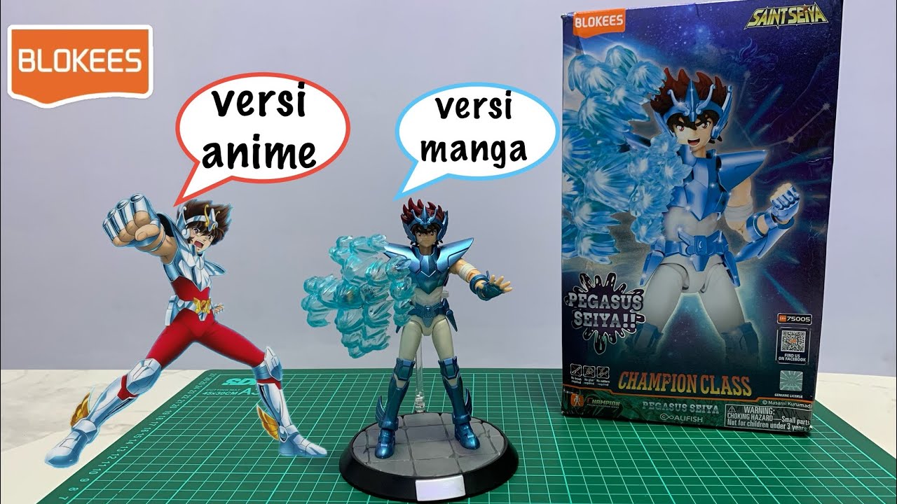 RAHASIA !!! Unboxing & rakit Blokees Champion Class Saint Seiya ( PEGASUS SEIYA )